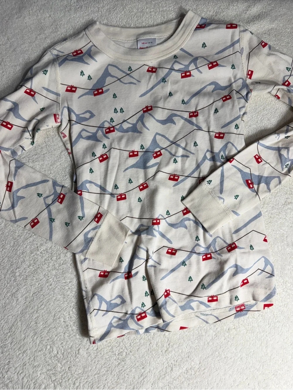 Hanna Andersson Ski Slope Pajama Set | Size 10